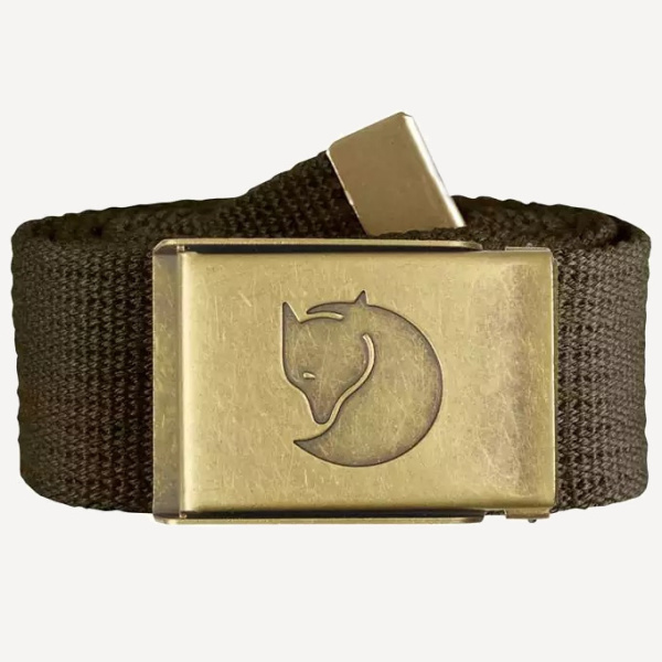 Ремень Canvas Brass Belt (dark olive; one size)